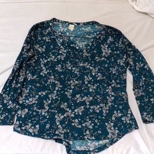 Printed henely shirt